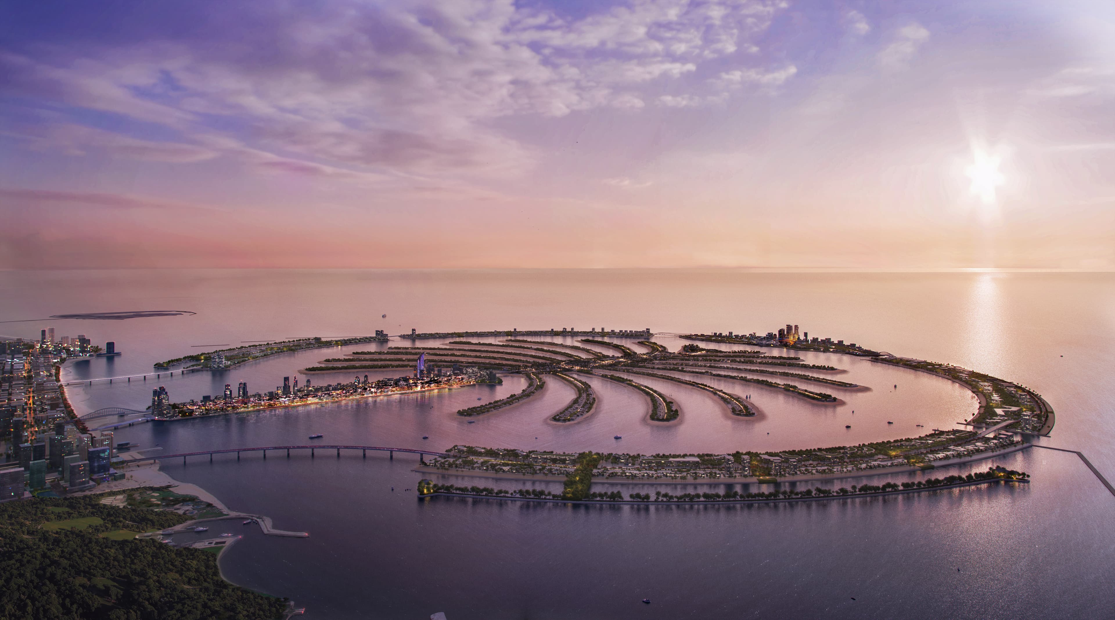 Palm Jabel Ali Rendering